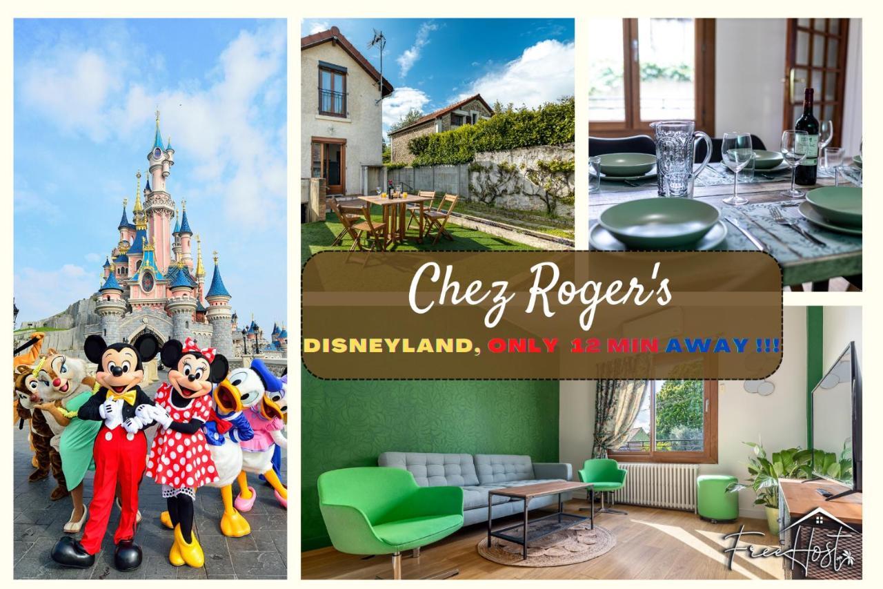 Вилла Chez Roger'S 12Min Disneyland Maison Individuelle 70M2 Conches Экстерьер фото